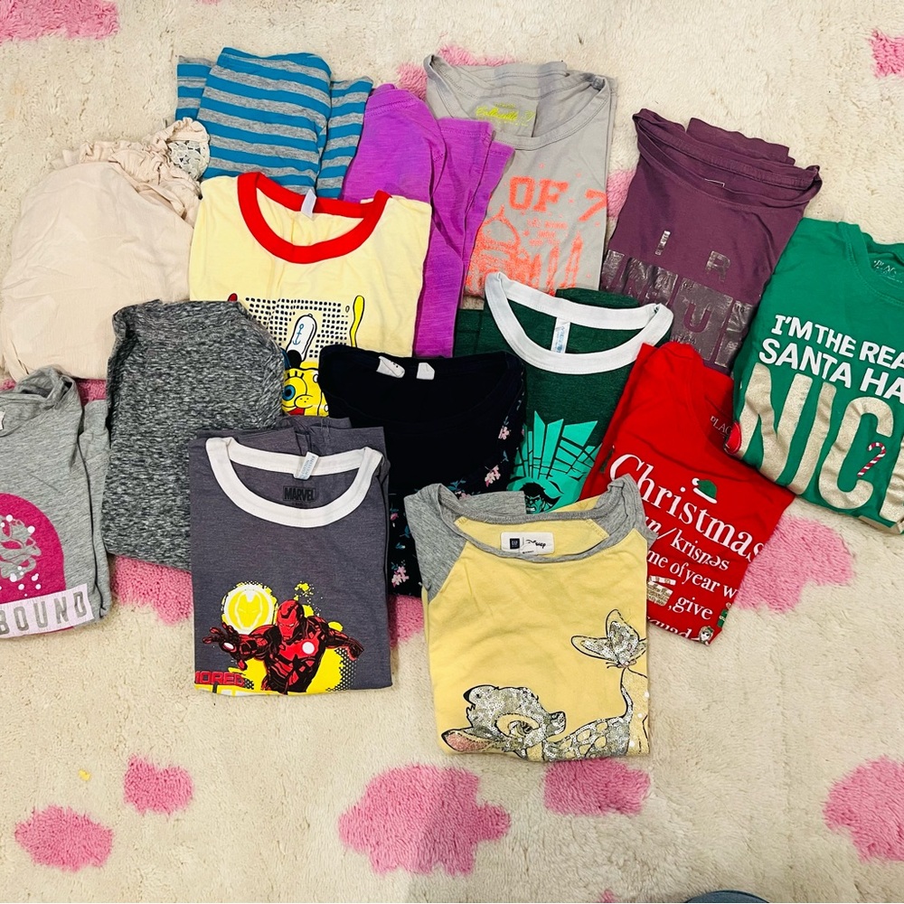 VGUC 14 full sleeves tshirts size 8/9